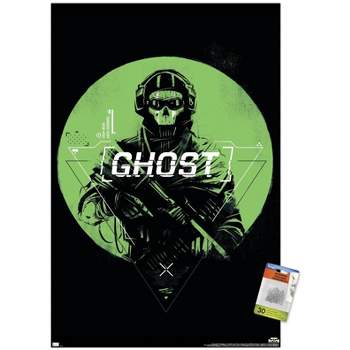 Trends International Call of Duty: Modern Warfare 2 - Ghost Emblem Unframed Wall Poster Prints
