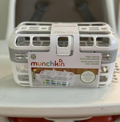 Munchkin Deluxe Dishwasher Basket - Gray : Target