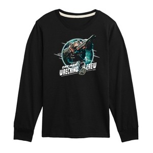 Boys' - Disney - One-Man Wrecking Crew Long Sleeve Graphic T-Shirt - 1 of 3