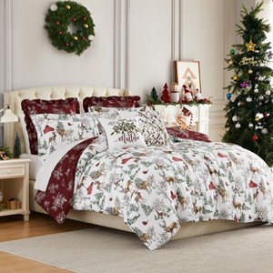 Multi-Piece Christmas Comforter Sets - 1 of 4