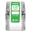 Brother - Genuine CZ-1002 Continuous - Zero Ink technology - Paper - White - 1/2 in. - 1 Each - 3 of 3