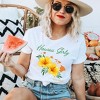 Simply Sage Market Women's Hawaii Girly Flower Short Sleeve Graphic Tee - 2 of 3
