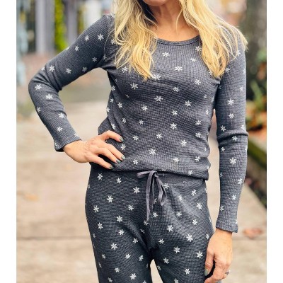 Women's Snowflake Classic Thermal Top - Dylan