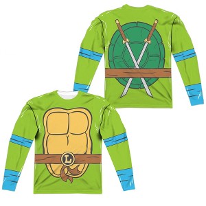 Men's Tmnt Tmnt Leonardo Costume Long Sleeve Costume T-Shirt - 1 of 4