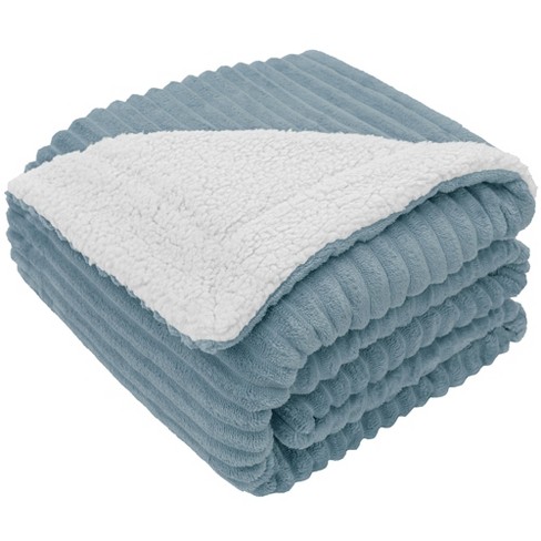 Thick fleece throw discount blanket