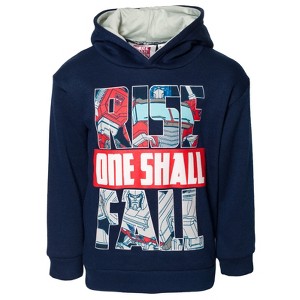 Transformers Optimus Prime Bumblebee Megatron Fleece Pullover Hoodie Toddler - 1 of 4