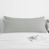 2 Pack Brushed Microfiber Body Pillowcases, Super Soft Body Pillow Cover with Envelope Closure - NTBAY - 4 of 4