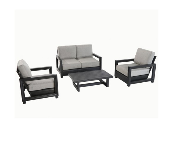 4pc Russell Seating Set - Royal Garden