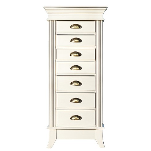 Hillary Jewelry Armoire White Hives Honey Target