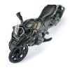 BMW R1250 GS LCI Motorcycle Black and Gray Diecast Model by Siku - 2 of 4