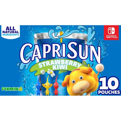 Capri Sun 100% Juice Drink Pouches Fruit Punch All Natural - 10 pk