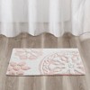 JUJABU 20"x30" Boho Medallion Tufted Cotton Bath Rug - 2 of 4
