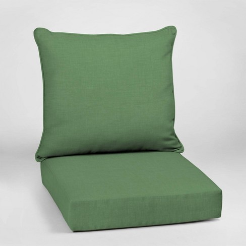 Wedge-shaped Seat Cushion Be Classic - Mossy Green –