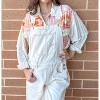 Women's Soft Washed Barrell Overalls - eesome - 2 of 4