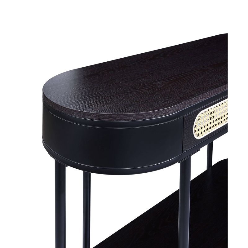 47&#34; Colson Accent Table Black Finish - Acme Furniture, 2 of 7
