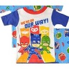 PJ Masks Toddler Boys' 4-Piece Short Sleeve Cotton Pajama Sets, Size 2T - 2 of 4