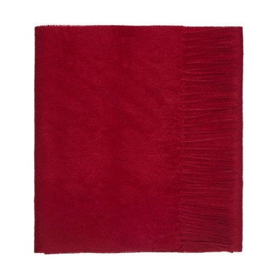 Lona Scott Pure Lambswool Plain Scarf