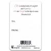 Dicksons BKMPK-501 Mom Redeemed by Grace Walk in Faith White and Pink 2.5 x 4 Paper Encouraging Durable Laminated Bookcard Bookmark, Pack of 12 - 2 of 2