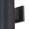 Vaxcel Chiasso 2 - Light Wall Light in  Textured Black - 4 of 4