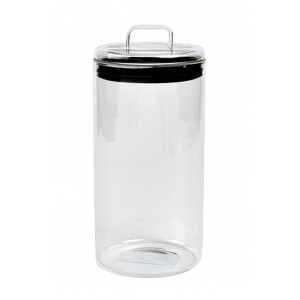 Sharp Chef Glass Airtight Storage Jar with Glass Lid, Glass Food Storage Jars, 51 oz / 1.5 L /  6 cups - 1 of 3