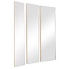 Uttermost Designer – Rowling Mirrors Set of Three 47"x 6" Gold Glass Rectangular Wall Decor - 4 of 4