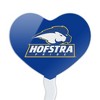 Hofstra University Lions Logo Heart Love Cupcake Picks Toppers Decoration Set of 6 - 2 of 4