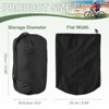Unique Bargains Waterproof Ultralight Nylon Drawstring Stuff Storage Bag - 2 of 4
