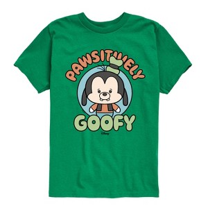 Boys' - Disney - Pawsitively Goofy Short Sleeve Graphic T-Shirt - 1 of 4