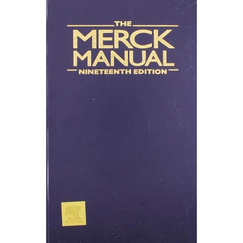 The Merck Manual of Diagnosis and Therapy - 20th Edition (Hardcover) - image 1 of 1