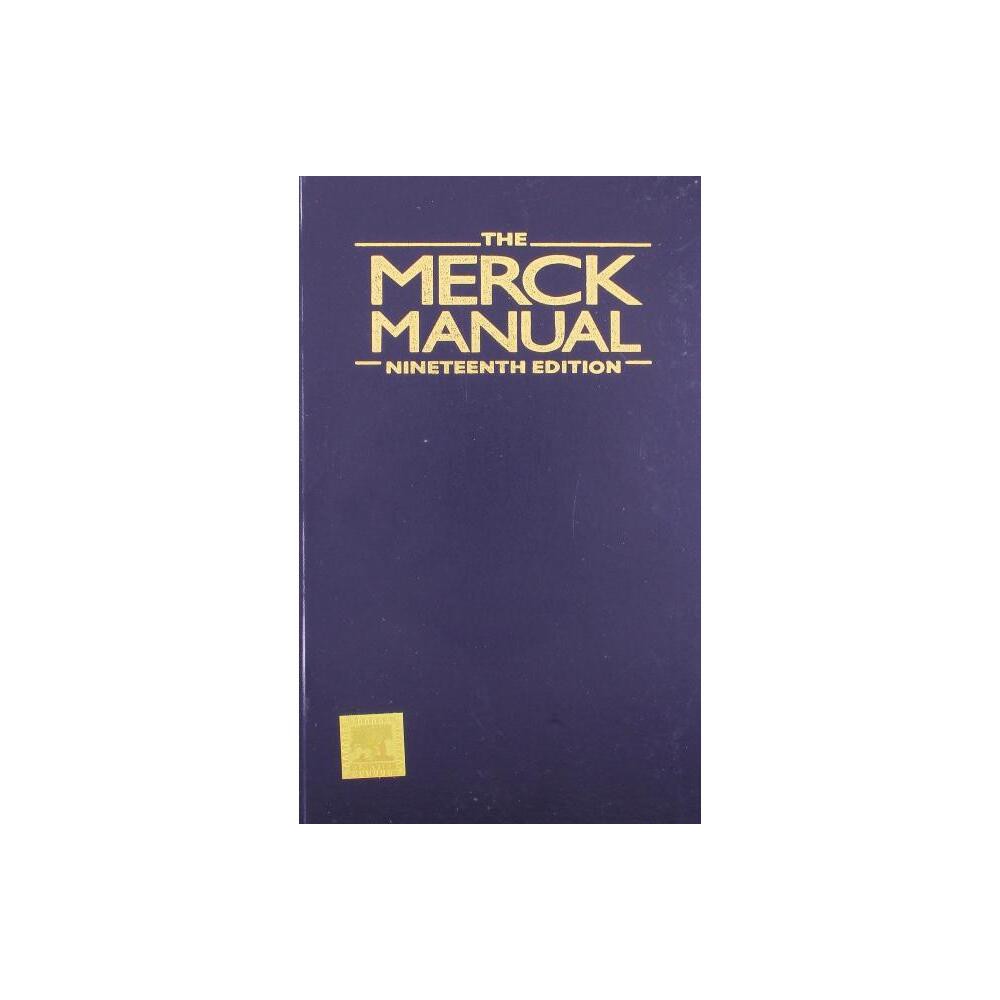 The Merck Manual of Diagnosis and Therapy - 20th Edition (Hardcover)