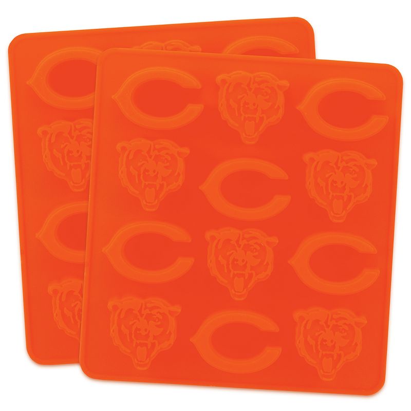 MasterPieces FanPans 2-Pack Team Ice Cube Trays - NFL Chicago Bears, 2 of 5