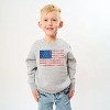 The Juniper Shop American Bow Flag Coquette Youth Sweatshirt - 2 of 4
