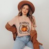 Simply Sage Market Pumpkin Season Leopard Bow Short Sleeve Tee - 2 of 4