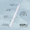 Pilot 5pk G2 Edge Black & White Barrels Gel Pens Fine Point 0.7mm Black Ink - 2 of 4
