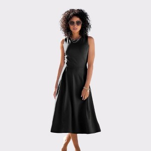 Women's Sleeveless A-Line Dress - LASCANA - 1 of 4