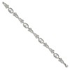 Chisel Stainless Steel Polished 7.75" Claddagh and Trinity Knot Bracelet - 4 of 4