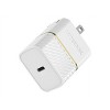OtterBox Wall Charging Kit (Wall Charger + Lightning to USB-C Cable) White - Certified Refurbished - 3 of 3