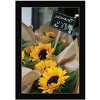 HomeRoots Sunflower Bouquet Black Framed Print Wall Art - 4 of 4