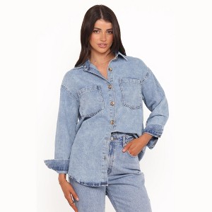 Anicia Denim Shirt - 1 of 4