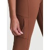 Avalanche Outdoor Zip Pocket Legging, Full Length Squat Proof Leggings for Hiking, Workouts, Loungewear - 2 of 4