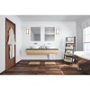 Baden 1-Light LED Vanity Light - Modern Brushed Nickel with Frosted Shade, Dimmable, 3000K - 3 of 3