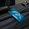 Hawaii Pacific University Shark Logo Luggage ID Tags Suitcase CarryOn Cards  Set of 2 - 4 of 4