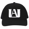 My Hero Academia UA Academy Embroidered Symbol Black Snapback Hat - 2 of 4