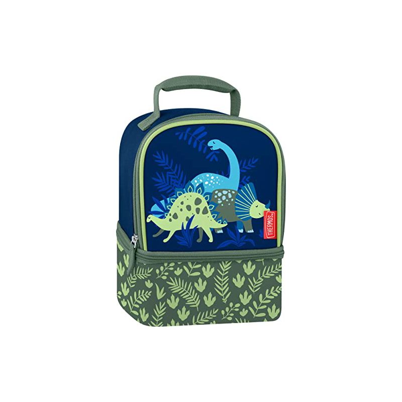 THERMOS Non-Licensed Dual Compartment Lunch Box, Dinosaur Kingdom, 1 of 6