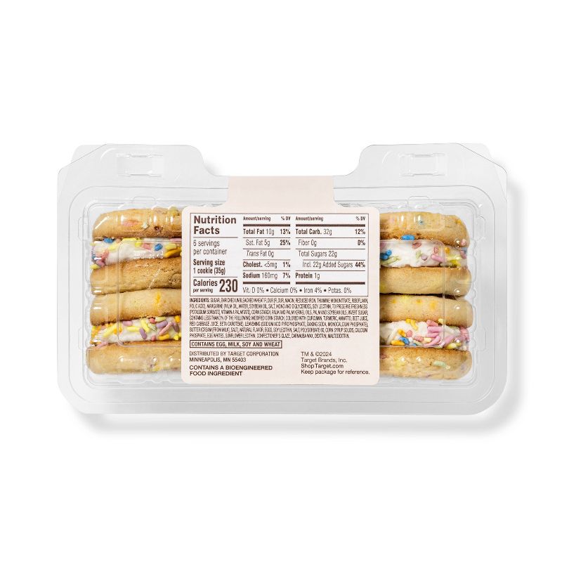 Spring Soft Sandwich Cookies - 7.5oz/6ct - Favorite Day&#8482;, 3 of 4