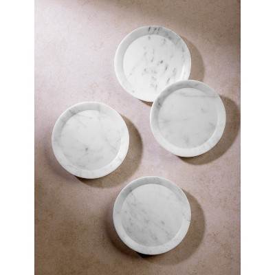 Paloma Marble Coasters, Set of 4