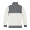 Hope & Henry Boys' Long Sleeve Colorblock Half Zip Pullover Sweater, Infant, 3-6 Months - 3 of 4