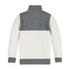 Hope & Henry Boys' Organic Long Sleeve Colorblock Half Zip Pullover Sweater, Infant - image 3 of 4