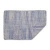 Design Imports Reflections Motif - Blue With Braided Edge - 2 X 3 Ft - 3 of 4