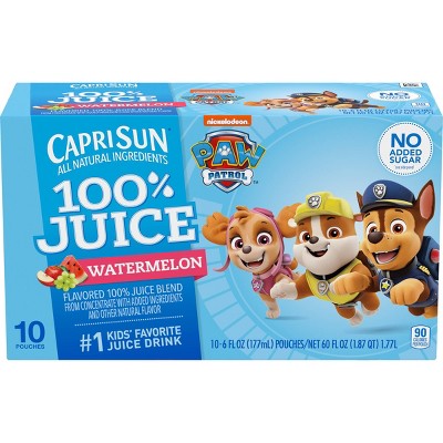 Capri Sun Watermelon - 10pk/6 fl oz Pouches